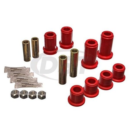 Energy Suspension 07-10 CHEVROLET K2500/3500HD RED FRONT CONTROL ARM BUSHING SET 3.3185G